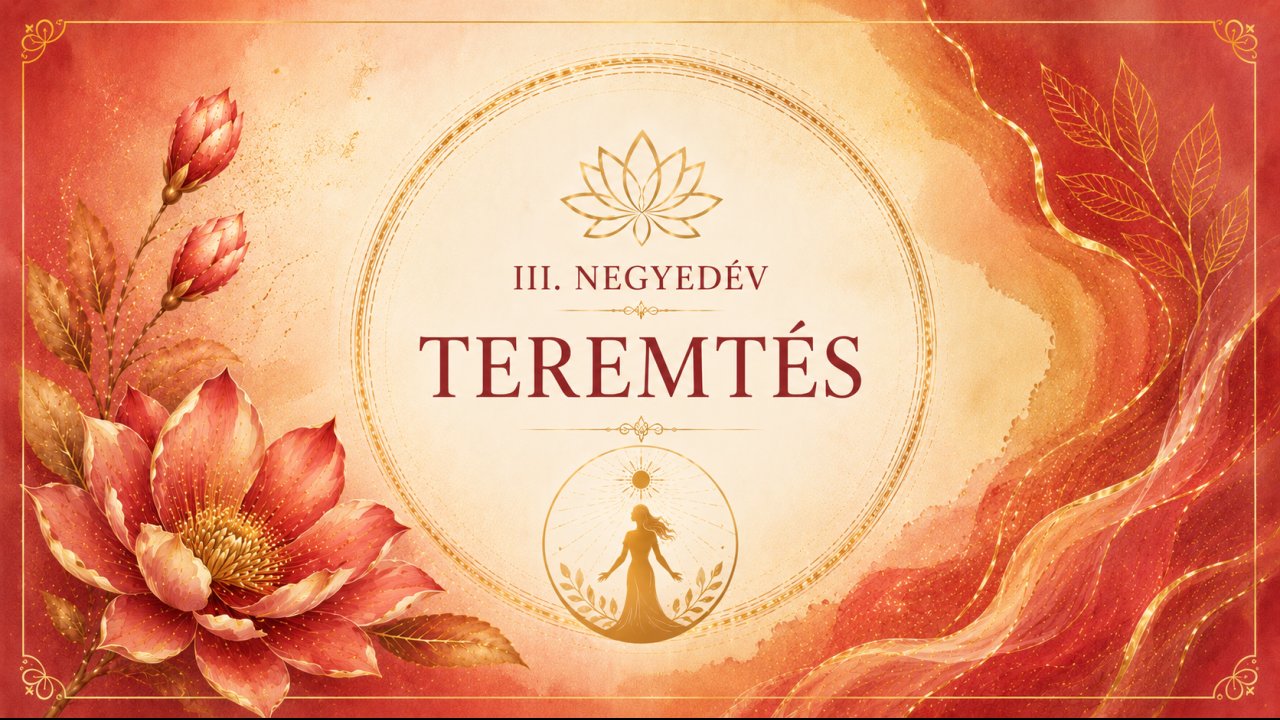 III. negyedév Teremtés