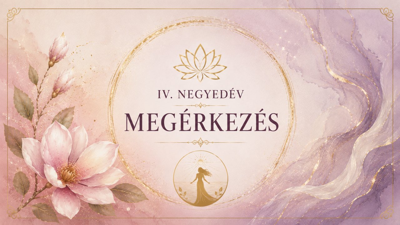 IV. negyedév Megérkezés
